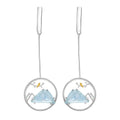 Lotus Fun New Arrival 925 Sterling Silver Dangle Earrings Silver Hoops Stone for Woman Fine Jewelry for Women
