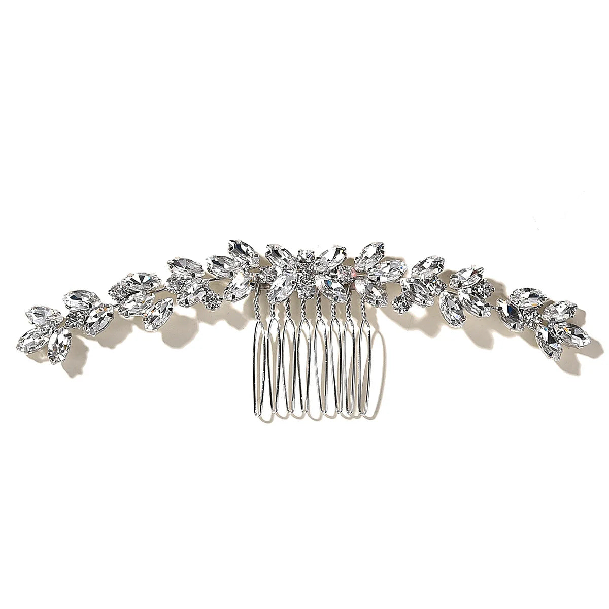 New Arrival Horse Eye Rhinestone Hair Combs Girls Hair Clips Accessories Wedding Jewelry Diamond Hair Comb