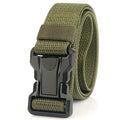 2025 New Durable Tactic Waist Belt Outdoor Stretch Webbing Tactical Belt for Men