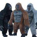 Festival Party Activity Plush 2.2m and 2.6m Gorilla Inflatable Mascot Custom Animal Walking Mascot Costume