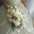 S-1410 New Design Bridal Bouquet Wed Flower Bridesmaid Flower Bouquet Rose Bouquet for Wedding Decoration