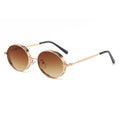 Superhot Eyewear 50508 Fashion 2023 Retro Vintage Round Metal Steampunk Style Sunglasses
