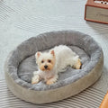 Oval Pet Bed Four Seasons Universal Bite Resistant Non Stick Hair Nest for Dogs and Cats