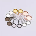 Jewelry Making Bulk Iron Earring Drop Component Plated Different Size for Choice More Colors for Choice 10PCs/Bag 1435824
