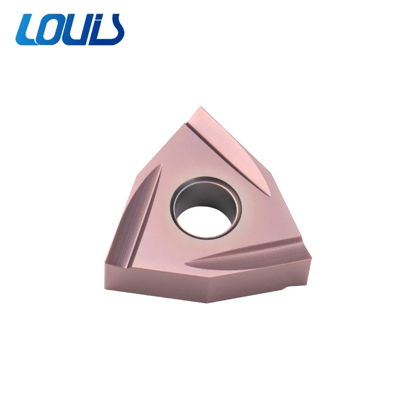 WNGG08 Ceramic Inserts Aluminum Finishing PVD Coating Superhard LOUIS Brand OEM Peach-Shape Turning Inserts WNGG080402
