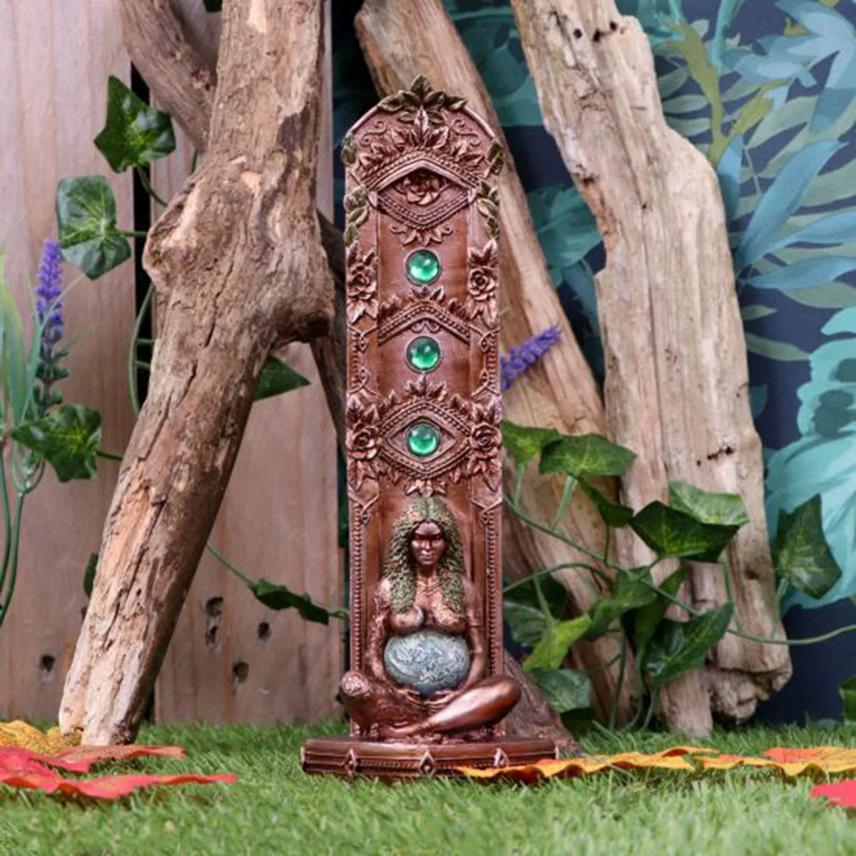 Ghia Mother Earth Statue Resin 3D Art Decoration Garden Outdoor Sculpture Crafts Mother Goddess Resin Figurine Angel Home Decor