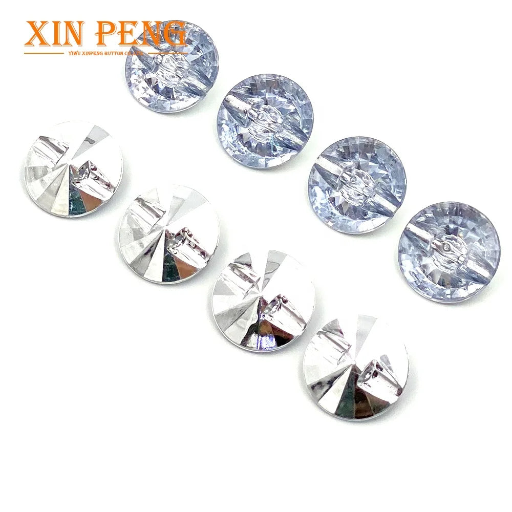 Wholesale Acrylic 21.5m Plastic Button Crystal Diamond Upholstery Sofa Buttons