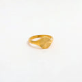 Fenny 18K Gold Plated Wholesale Tarnish Free Designer Dainty Round Sunburst Stainless Steel Finger Ring Trendy for Women
