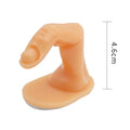 Realistic Practice Fingers for Acrylic Nails Hands for Nail Art Training Tools Professional Nail Artists Beginners Plastic