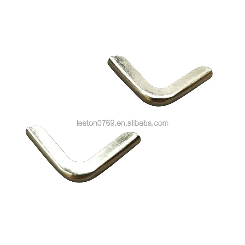 Stock Supply Book Accessories 16 X 16 X 2.5mm Nickel Small Metal Corner Protector for Book Cover