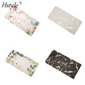 Islamic Muslim Gift Envelope Gold Stamping Foil Marble Floral Eid Mubarak Paper Money Envelope SD1364