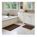 Bath Mat Set 2 Pieces Bath Rug Sets Toilet Floor Anti-Slip Bathroom Mat