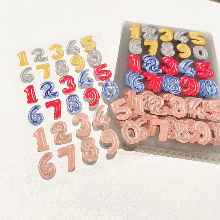 Wholesale Color Multiple Pack Alphabet Stickers Sheet Custom Bullet Journal Letter Alphabet Sticker