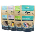 Hot Sale Pet Food Packaging Zip Lock Bag Stand up Pouch Kraft Paper Bag With clear Window