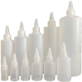 Stock Available HDPE Food Grade Chemical Squeeze Ink or Glue Dropper Bottles 500ml 250ml Customized Plastic Bottle