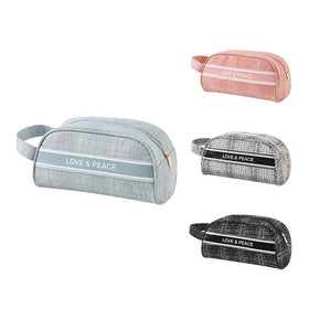 Factory High Quality Wholesale Young Ladies Cute Small Travel Size Makeup Handbag Cosmetics Bag