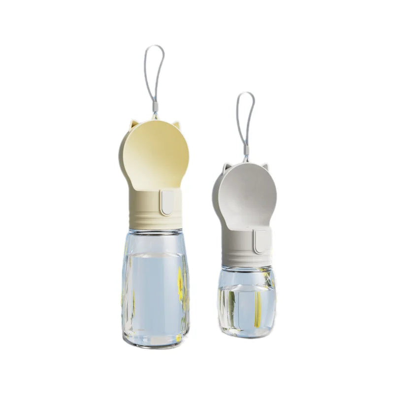 Hot Sale Portable Pet Water Bottle 550ml Travel Water Bottle for Dog Outdoor Pc Pet Drinking Bottle
