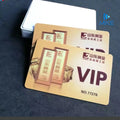 Custom Digital Printing Magnetic PVC Business Cards Luxury ID Card Waterproof Feature Four Color Printing Both Sides MINI TAG
