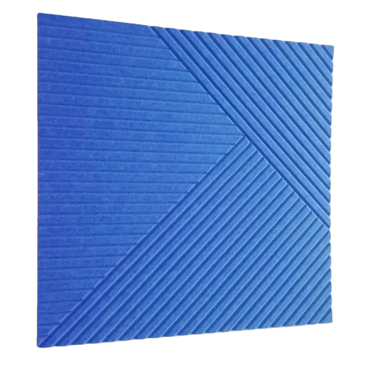 Beveled Cutting PET Felt Acoustic Panel Sound Insulation Acoustic Panel V groove Acoustic Wall Panel