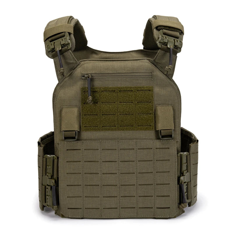 GAF Hot Sale 1000D Nylon Camouflage Tactic Equip Laser Cut Molle Combat Vest Adjustable Plate Carrier Tactical Vest