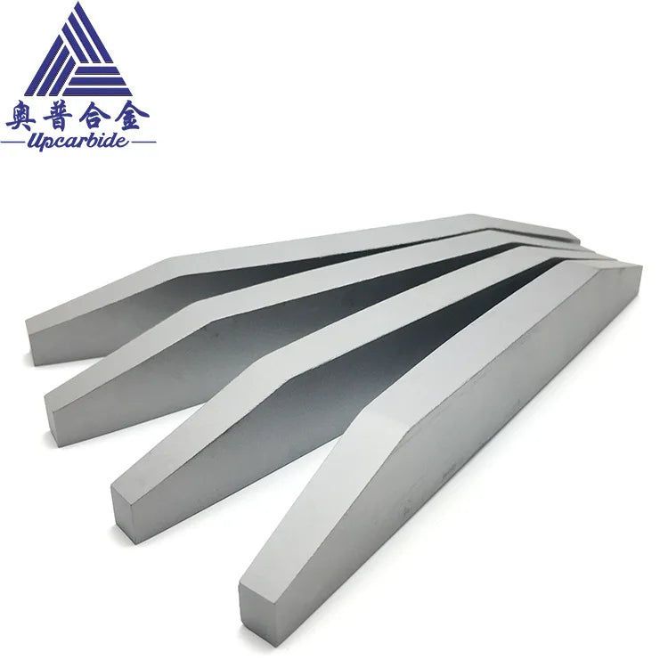 YG8 Tungsten Carbide Flat Bar VSI Rotor Tips 180*23*13mm With High Wear Resistance Customization