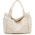 Wholesale 100% Cotton Tote Bag Large Capacity Solid Color Eco-Friendly Canvas Shopping Bag Environmentally Friendly