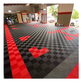 DIY PVC Garage Flooring Tiles Non-Slip Pool Drain Bulk Outdoor/Indoor Use CE Certified Impact Resistance 5+ Year Warranty