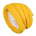 Knit Beanies Winter Hat Knitted Acrylic Warm Unisex Ear Protection Pom Hat Common Adjustable Free Size Casual