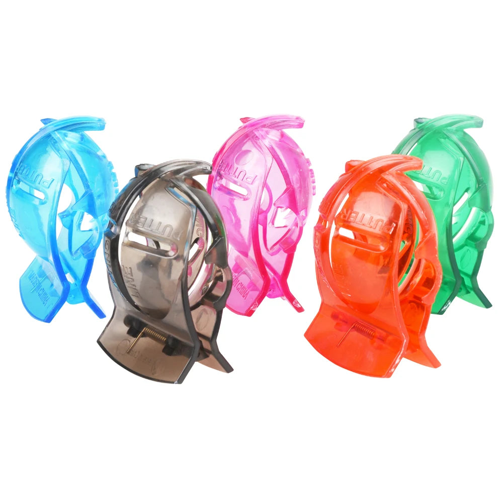 Beginner-Friendly Multi-Color Golf Ball Alignment Template Manufacture Transparent Clip Scribe Tool for Liner Marks Golf