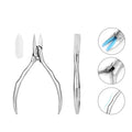 ELITER Hot Sell in Stock Top Quality Toe Ingrown Toenail Nail Nipper Podiatry Nippers Pedicure Nail Pliers Pedicure Nipper