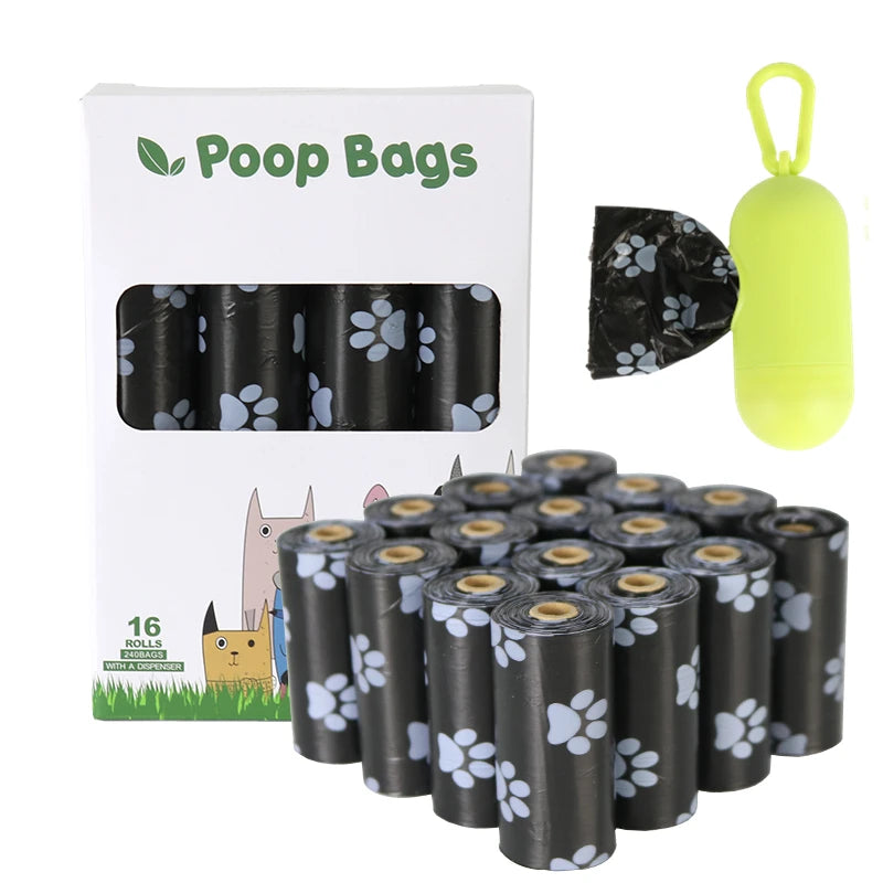 Biodegradable Eco Friendly Single Boxe 180 240 300 Poop Bags in Stock Wholesale