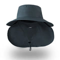 Wholesale Summer Outdoor Removable Neck Flap Cover Fishing Bucket Sun Hat for Camping Fishing Hiking Jungle