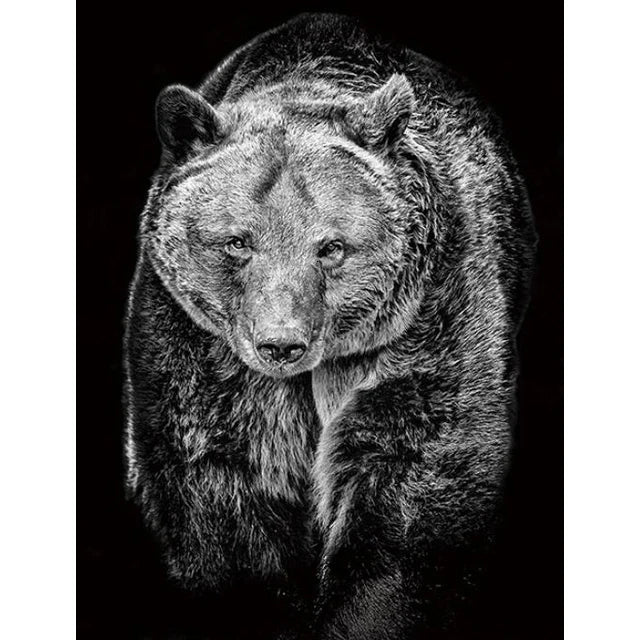 5D Diamond Painting Black White Animals Diamond Embroidery Full Square or Round Dill Tiger Rhinestone Pictures Home Decor