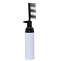 OEM Black Green Plastic Bottle a Comb of Black Plastic Packaging Bottle Presses Hair Dye Paste 2-in-1 Hair