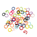 Colorful Metal Open Jump Rings Split Jump Ring Connector for Jewelry Making Handmade DIY Bracelet Necklace Earring Accessories