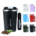 Portable Stainless Steel Vacuum Insulated Thermos Cup Coffee Tumbler Mug Water Flask for Travel & Business Gifts
