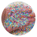 Pretty Colors Hollowed Peach Heart Design Sequins Patch for Nail Art Accessories Valentine Party Decor