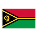 Custom OEM ODM 3X5FT Vivid Color and UV Fade Resistant All Different Countries Professional Flag Factory Vanuatu Flag