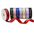 Custom Printing Brand Logo Growgrain Grosgrain Ribbon