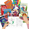Custom Logo Saddle Stitched Party Pack Coloring Books with Offset Paper for Children's Birthday Themed Activities