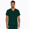 42019 Unisex Wholesale Lightweight Woven Fabric Scrub Uniform Summer Nurse Set Unified Custom Printed Hospital Scrub Uniform
