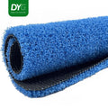 Blue 12mm Fireproof Synthetic Golf Turf PP Material Artificial Grass Lawn for Landscape & Golf Courses Roll Package for Sports