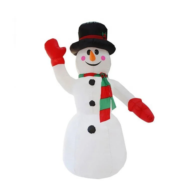 8FT Outdoor Christmas Festival Xmas Inflatable Snowman Decoration Snow Man