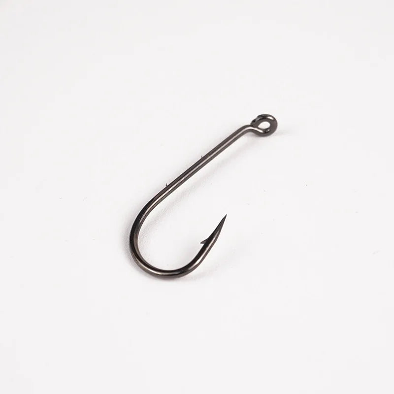 Selco Bait Holoer Hook 10Pcs/Bag High Carbon Steel Catfish Hook Barbed Catfish Fishing Hooks