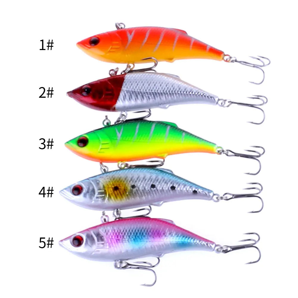 Hard Fishing Lure Baitcaster Vibration 7.5cm 10g Fishing Gear VIBE Fish Bait