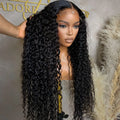 13x4 Lace Frontal Wigs for Women Deep Curly Human Hair Wigs 13x6 Hd Deep 250% Density Jerry Curly Natural Black Loose 1b MegaBDM