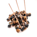 DIY China Best Price fairy Incense Holder tiger Eye Crystal tiger Eye Cubes Shape