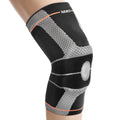 Aolikes 2023 Customized Wholesale Silicone Shock Absorption Newly Upgraded Elastic Nylon Support Knee Pads C-8601