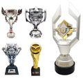 Custom Crystal Sport Trophy Cup Manufactures Metal Volleyball Bodybuilding Trophy Acrylic Medals and Trophies