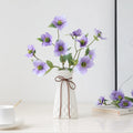 Factory Wholesale 5 Heads Artificial Christmas Rose Flower for Living Room Home Wedding Decor